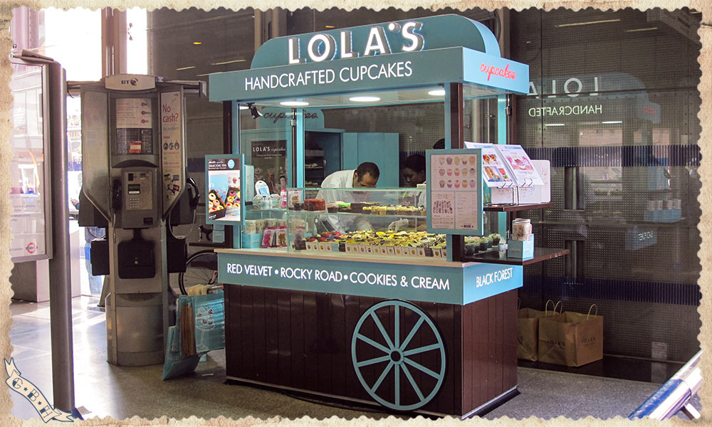 “HANDCRAFTED CUPCAKES BY LOLA’S”