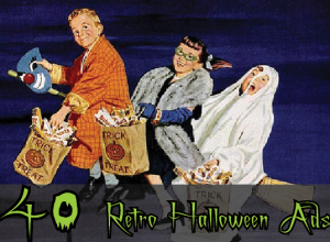 “40 VINTAGE ADVERTISEMENTS FOR HALLOWEEN”