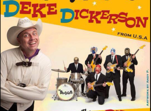 Deke Dickerson e Los Straitjackets in concerto a Roma