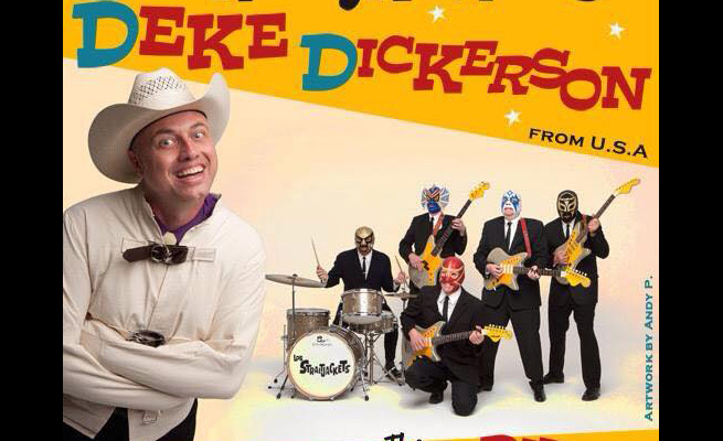Deke Dickerson e Los Straitjackets in concerto a Roma